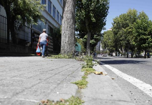 Medio Ambiente estuda alternativas “non tóxicas” para a supresión das malas herbas nas rúas da cidade